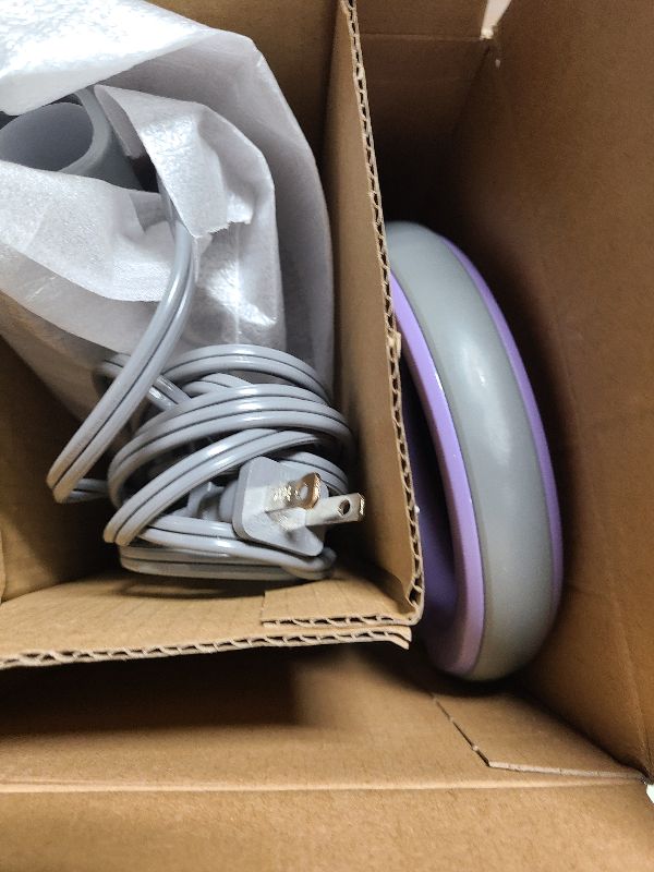 Photo 1 of Shark S3501 Steam Pocket Mop Hard Floor Cleaner, With Rectangle Head and 2 Washable Pads, Easy Maneuvering, Quick Drying, Soft-Grip Handle and Powerful Steam, Purple