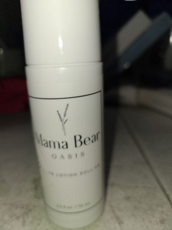 Photo 1 of Mama Bear Oasis Roll On Nerve Support - Fast Absorbing & Quick Drying Magnesium Roll On w/Menthol, Aloe Vera, & More for Calming Effect - Gentle & Non-Greasy Comfort Rub for Easy Application