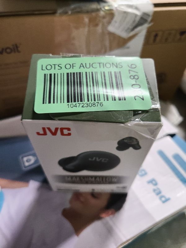 Photo 1 of JVC Marshmallow True Wireless Earbuds - Bluetooth 5.3 in-Ear Earbud Headphones for iPhone/Android - IPX4 Water Resistant - 28 Hr Playtime with Compact Charging Case, S/M/L Memory Foam Earpieces, Mic