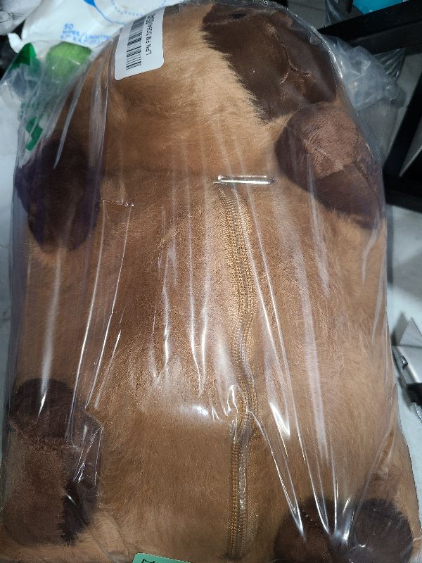 Photo 1 of 5 in 1 Capybara Plush, 14.2 Inches Capybara Stuffed Animal with Babies Inside Mommy Capybara Plush Pillow with 4 Baby Capybara Plushies Toys in Zippered Pouch for Kids Boys Girls Gifts Party Favors