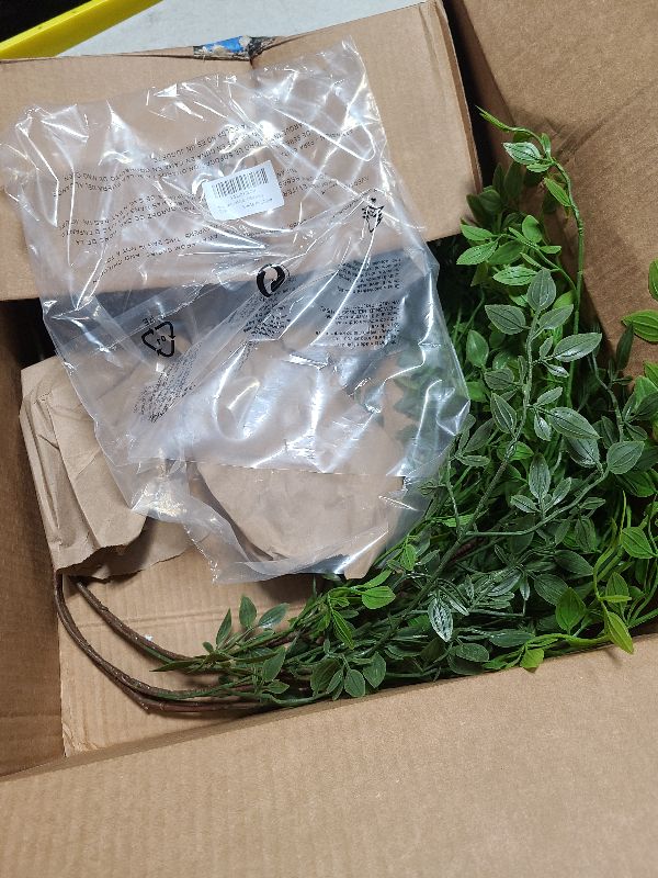 Photo 1 of Melorca&Guilla Artificial Plants,2PCS 43.3" Green Nandina Faux Branches for Vase,Artificial Plants for Shop Garden Office Home Décor