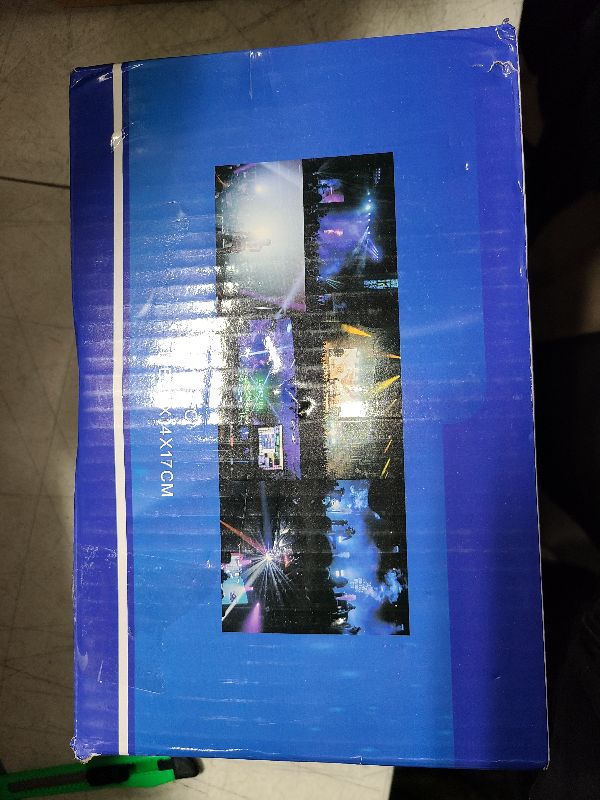 Photo 1 of Agptek  Machine, Fog Machine with 13 Colorful LED Lights Effect, 500W and 2000CFM Fog with 1 Wired Receiver and 2 Wireless Remote Controls, Perfect for Wedding, Halloween, Party and Stage Effect