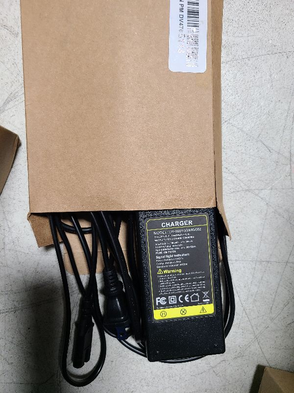 Photo 1 of 44V 1.5A Scooter Battery Charger (for 36V Lead Acid Battery) Razor MX500 MX650 SX500, Schwinn S600 S750 S1000 X1000, IZIP I600 I750 I1000, Mongoose M750, X-Treme X-600 650, Stealth X1000, Evo 500 1000