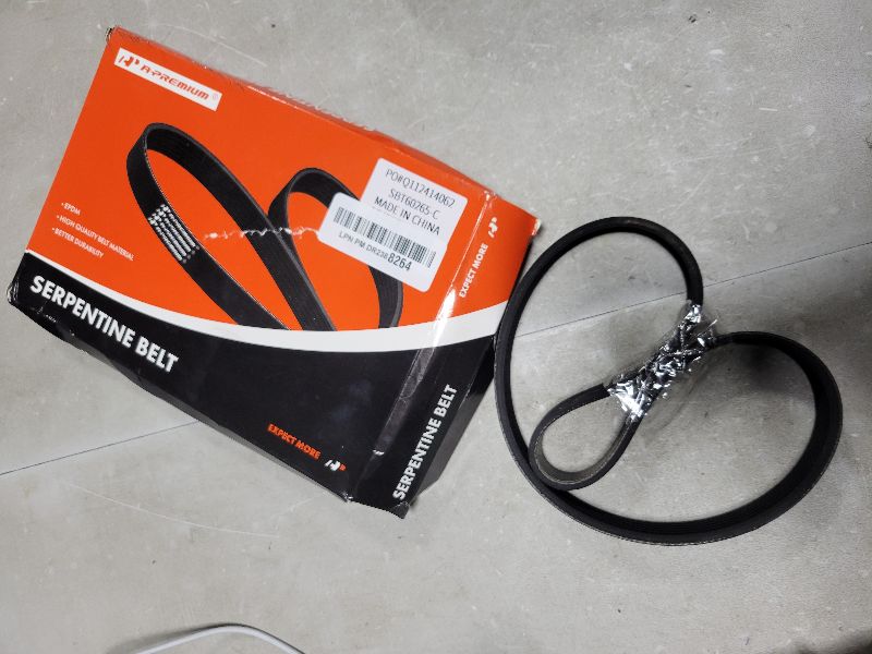 Photo 1 of A-Premium Stretch Fit Serpentine Drive Belt Compatible with Mercedes-Benz, Dodge & Freightliner Cars - Sprinter 2500, Sprinter 3500, Sprinter 3500XD - 3.0L, Replace# 68012438AA