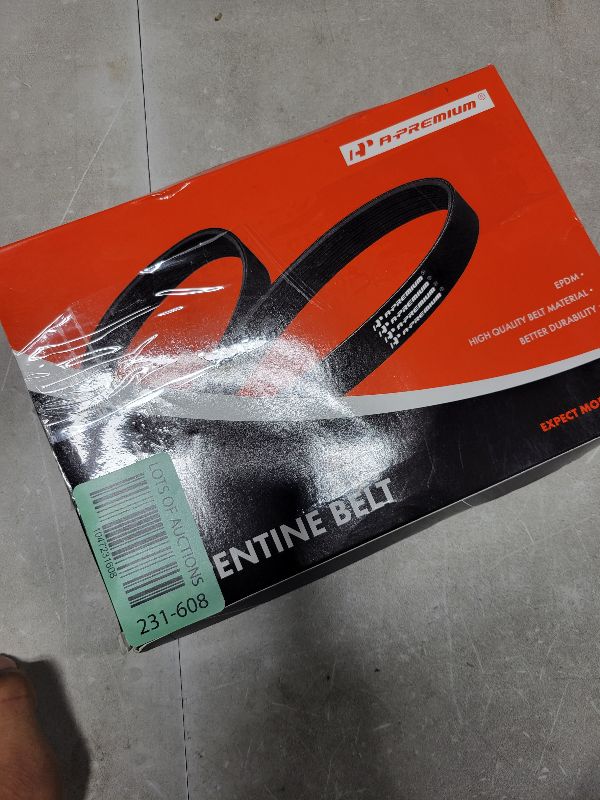 Photo 1 of A-Premium Stretch Fit Serpentine Drive Belt Compatible with Mercedes-Benz, Dodge & Freightliner Cars - Sprinter 2500, Sprinter 3500, Sprinter 3500XD - 3.0L, Replace# 68012438AA