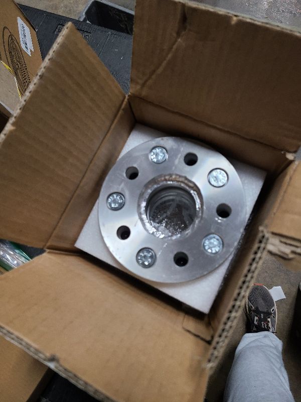 Photo 1 of 15mm Hubcentric Wheel Adapters 5x4.5 to 5x120, 5x114.3 (Hub) to 5x120 (Wheel), Compatible For Honda Acura With 64.1mm Center Bore -Allow your vehicle to use 5x120 Wheels (4pcs m12x1.5 Studs)