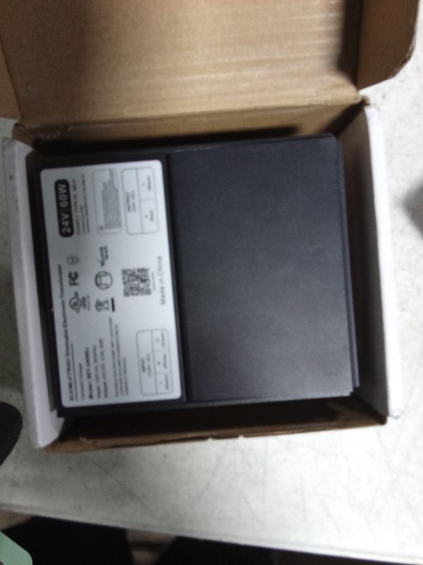 Photo 1 of 60W 24V Dimmable LED Driver for Lutron & Leviton Dimmer, Triac/ELV/MLV AC to DC Power Supply Transformer for LED Strip Light Dimmable, Constant Voltage Projects, UL&FCC-Listed, Class 2