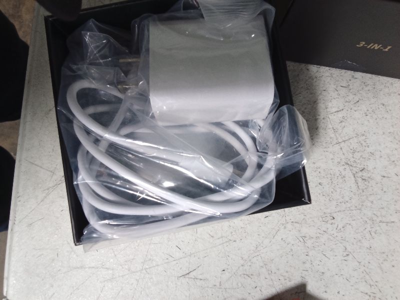 Photo 1 of ?2025 Upgraded? Wireless Charger 3 in 1, Foldable Wireless Charging Station with Light for Apple MagSafe Charger, Travel Magnetic Charger for iPhone 16/15/14/13/12 Apple Watch AirPods (20W Adapter)