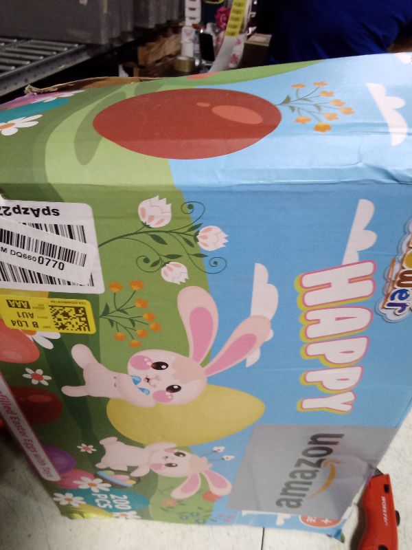 Photo 1 of 200PCS Prefilled Easter Eggs with Toys for Easter Eggs Hunt, Easter Theme Party Favor Supplies for kids, Easter Basket Stuffers Fillers, Easter Eggs Bulk for School Activities, Classroom Prizes