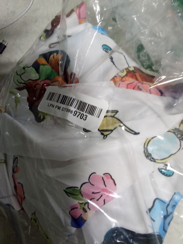 Photo 1 of **missing pillow case**
Disney Princesses Courage and Kindness Ariel, Tiana, Moana, Jasmine, Cinderella, Mulan, Belle, and Snow White 2 Piece Toddler Sheet Set - Fitted Bottom Sheet and Reversible Pillowcase
