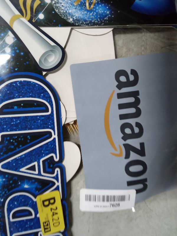 Photo 1 of Graduation Photo Booth Props-Blue Class of 2025 Graduation Party Decoration,Congrats Grad Booth Frame and Grad Photo Props with Sticks for Boys Girls Graduation Party Favors Supplies Decoration (Blue)