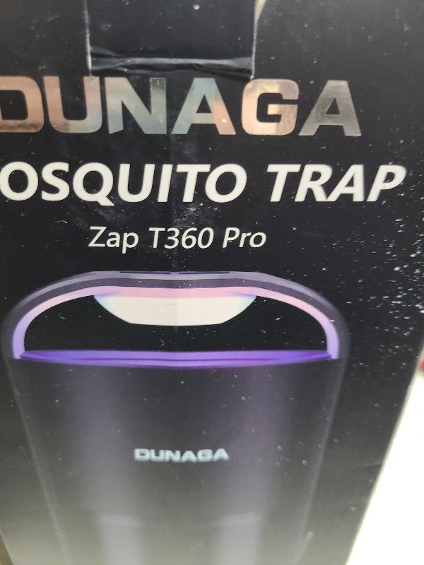Photo 1 of DUNAGA Fly Traps, Fruit Fly Trap Indoor, Gnat Traps, Bug Zapper Indoor,Mosquito Traps with 10 Sticky Glue Boards, Black
