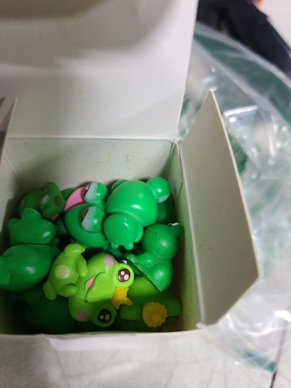 Photo 1 of **MISSING 2 **
Jetec 45 Pcs Mini Frog Figurines Cute Miniature Plastic Frog Bulk Garden Accessories Animals Model Garden Miniature Landscape DIY Craft for Home Christmas Party Decoration Supplies