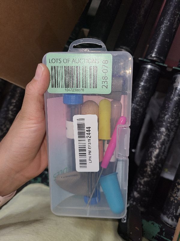 Photo 1 of 3-Sizes Felting Needles, 43-Piece Felting Tool Set with Wood Handles, Awl, DIY Instructions
