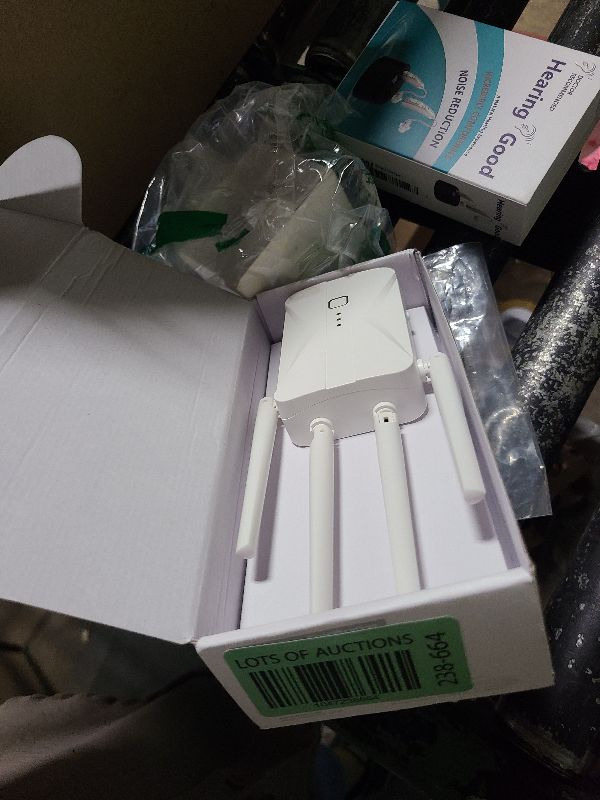 Photo 1 of 2025 WiFi Extender Signal Booster, WiFi Repeater Dual Band 5GHz/2.4GHz, 1200Mbps WiFi Booster with Ethernet Port Compatible for More Devices