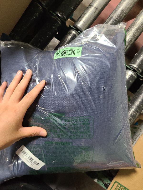 Photo 1 of ** ONE PILLOW ONLY **
Arden Outdoor Toss Pillow, 2 Pack, 16 x 16, Rain-Proof, Fade Resistant Sapphire Blue Leala