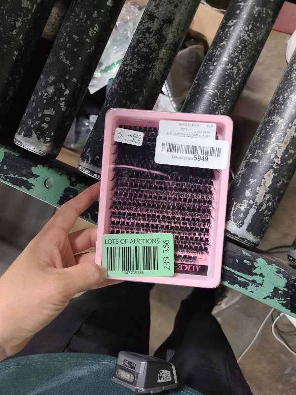 Photo 1 of 280Pcs Wispy Individual Lashes DIY Eyelash Extensions 8-16MM D-Curly Lash Extensions Lash Clusters 80D Cluster Eyelashes DIY at Home by ALICE