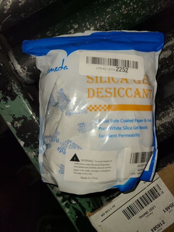 Photo 1 of 15 Pcs 20 Gram Silica Gel Packs, Transparent Desiccant, Desiccant Packets for Storage, Moisture Packs for Spices Jewelry Shoes Boxes Electronics Storage