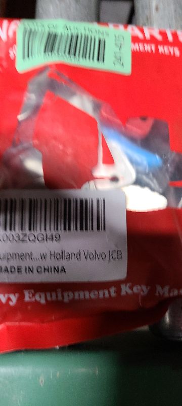 Photo 1 of 50 Heavy Equipment Keys Master Set Construction Ignition Keys Set Fits Caterpillar CAT Case JD Gehl JCB Hyster JLG Komatsu Kubota Yanmar Takeuchi New Holland Volvo