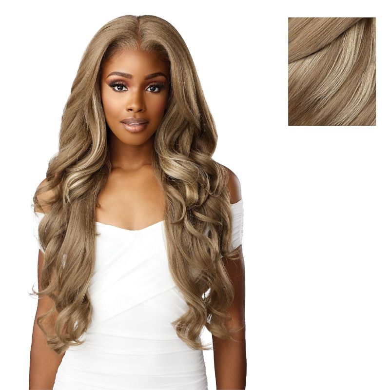 Photo 1 of  Sensationnel Bare Lace 13X6 Wigs - Unit 4 Lacefrontal Glueless Synthetic 180 Degree Preplucked Hairline (SH/LIGHTASHBROWN) 