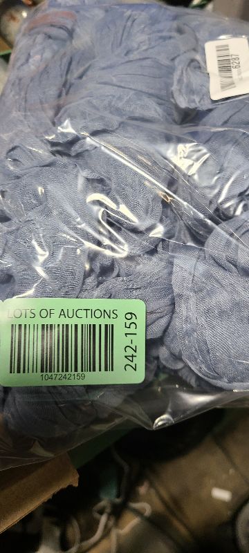 Photo 1 of 6 Pack Dusty Blue Cheesecloth Table Runner 10Ft Gauze Cheese Cloth Table Runner 35x120 Inch Boho Sheer Rustic Fabric for Party Decor Baby Shower Summer Wedding Centerpiece Home Table Decorations