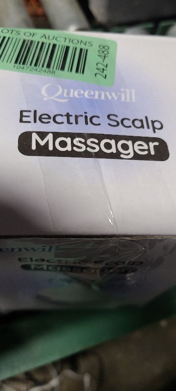 Photo 1 of **NO CHARGER**
Electric Scalp Massager, Cordless Hair Scalp Massager Portable with 4 Vibration Comb for Hair Growth, Deep Cleansing and Stress Relaxation