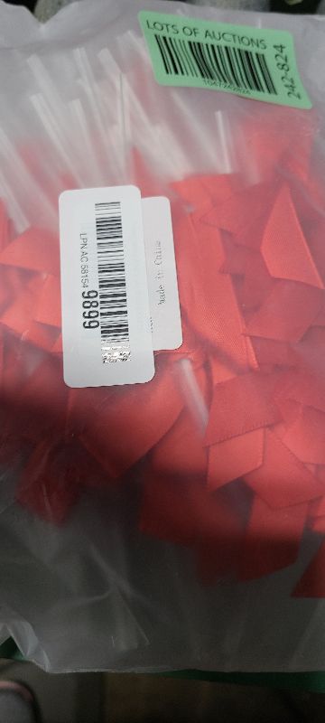 Photo 1 of 120 Pack 3 inches Twist Tie Bows Red, Satin Bows with Twist Ties for Treat Bags, Pretied Bows, Twist Tied Bows with Wire, Pre Tied Ribbon Bows for Tying Up Packages, Baby Shower, Favors