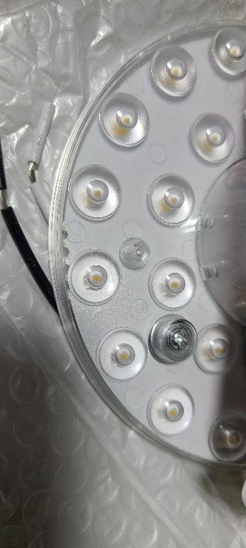 Photo 1 of 15W LED Light Kit Replacement for Flush Mount Ceiling Fan Light,LED Engine Retrofit Board Panel,4500K