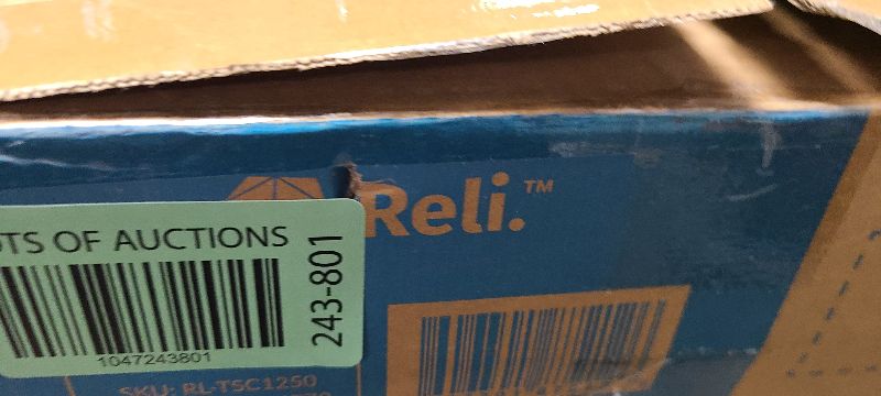 Photo 1 of **INCOMPLETE**
Reli. Toilet Seat Covers (1250 Pcs, 5 Packs of 250) | Disposable Toilet Seat Cover - Flushable - 14x16" (Half-Fold) | Paper Liners for Restroom, Bathroom, Travel, Camping, Kids Potty Training