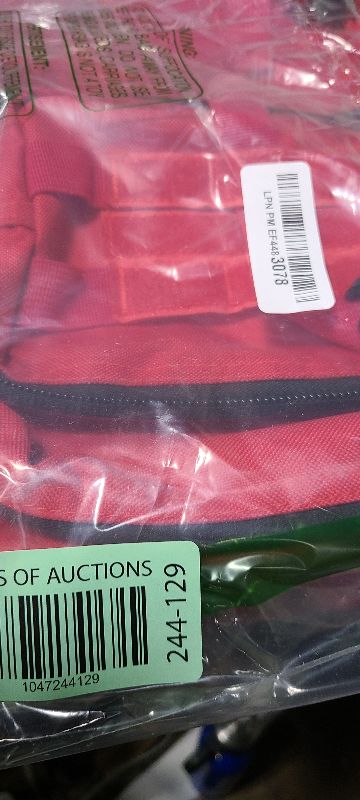 Photo 1 of Hannibal Tactical MOLLE Assault Backpack, Tactical Backpack Military Army Camping Rucksack, 3-Day Pack Trip w/USA Flag Patch, D-Rings, Red