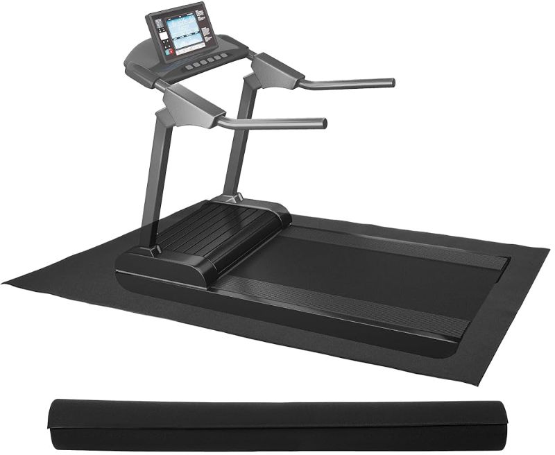 Photo 1 of  High Density Home Gym Treadmill Exercise Bike Equipment Mat, 1/4" Thick, Multiple Sizes
