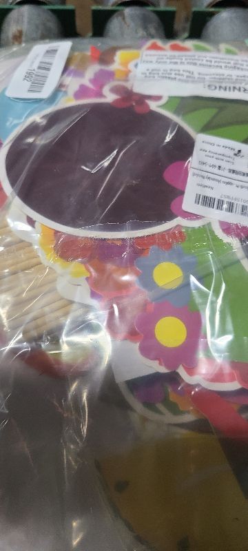 Photo 1 of 60pcs Luau Photo Booth Props - Hawaiian/Tropical/Tiki/Summer Pool Party Decorations Supplies (Assembly Needed)