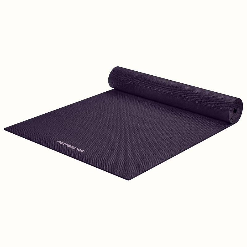 Photo 1 of 

Retrospec Pismo Yoga Mat w/Nylon Strap for Men & Women - Non Slip Exercise Mat for Yoga, Pilates, Stretching, Floor & Fitness Workouts, .5mm Thick, Easy to Clean 