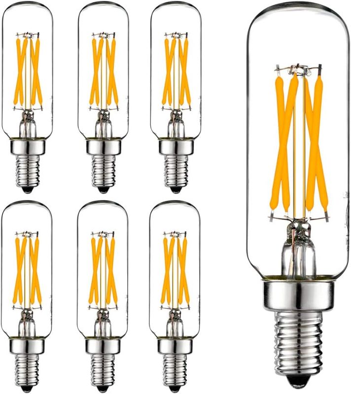 Photo 1 of LiteHistory LED Bulb Dimmable 6W Equal Warm White 2700K T6 T25 E12 Candelabra Bulb 60 watt for Chandeliers,Ceiling Fan,Pendant,Wall sconces AC120V 600LM e12 Light Bulb 6Pack 