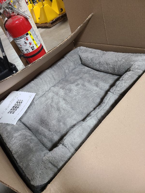 Photo 1 of BFPETHOME Sofa Dog Bed for Medium Dogs, Waterproof Dog Beds for Pet,Sofa Pet Beds Washable with Bolster & Waterproof Cover