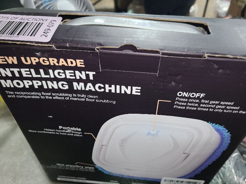 Photo 1 of Robot Vacuum and Mop Combo, 2 in 1 Mopping Robot Vacuum Cleaner Compatible with WiFi/App, Robotic Vacuum Up to 2300Pa Suction, Self-Charging, Slim, Ideal for Hard Floor, Pet Hair, Low Pile Carpet