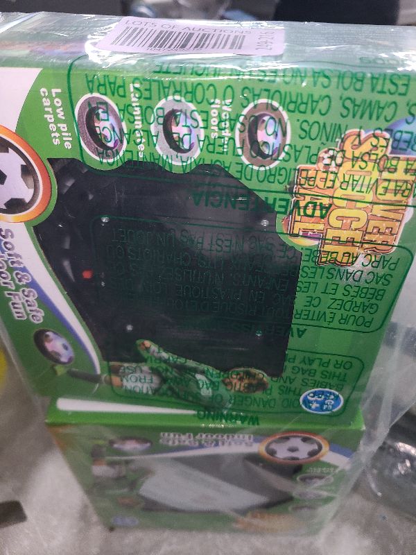 Photo 1 of 2 Pack Hover Soccer Ball with 8 Pcs Batteries, Air Floating Soccer Toy with LED Lights and Foam Bumper, Indoor Games for Kids 4-8-12, Toys Gifts for 3 4 5 6 7 8 9 Year Old Boys Girls