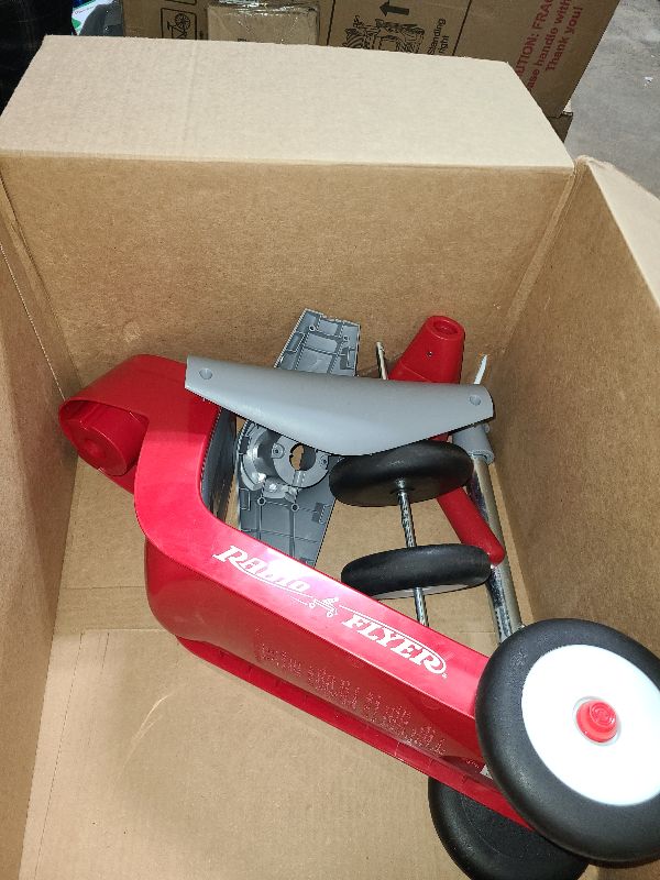 Photo 1 of Radio Flyer Scoot 2 Scooter, Toddler Scooter or Ride On, for Ages 1-4, Red Ride On Toy