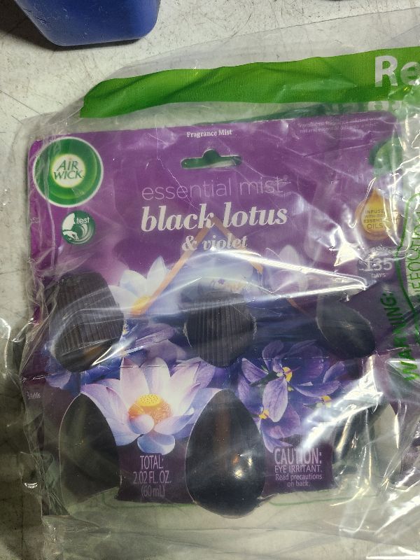 Photo 1 of Air Wick Essential Mist – Triple Refill Black Lotus & Violet 3 ct.