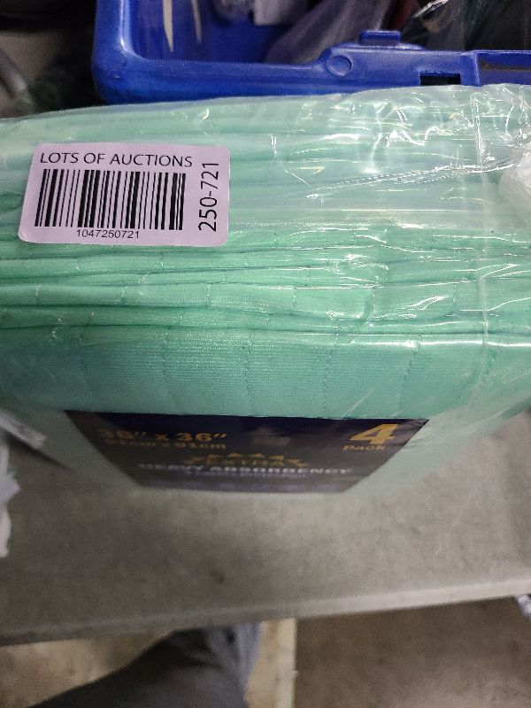 Photo 1 of 4 Pack 36” x 36” Extra Heavy Absorbency Washable Underpads, Waterproof Quick Drying Nursing Pads Incontinence Bed Pads, Reusable Washable Pee Pads for Dogs, Diaper Changing & Adults