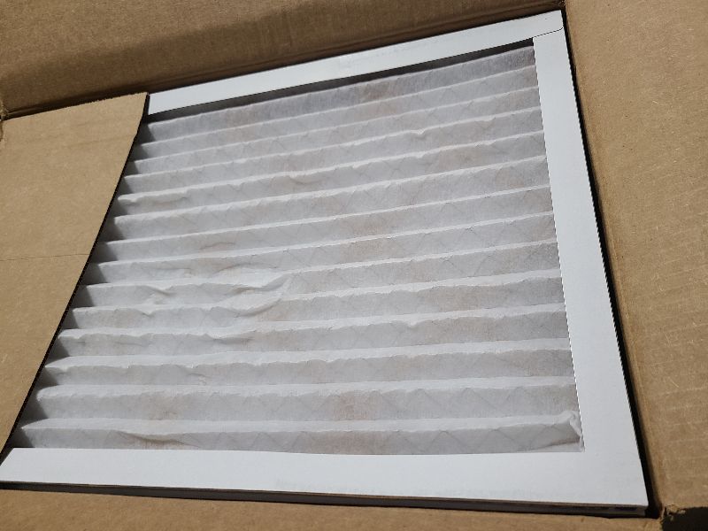 Photo 1 of Aerostar 16x25x1 Air Filter MERV 8 - 6 Count - Removes Dust Mites, Lint, Mold, Pet Dander & Allergy-Causing Pollen - Pleated Electrostatic MPR 600 & FPR 5 Furnace Air Filters