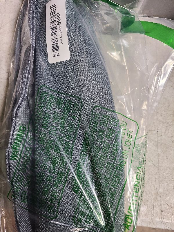 Photo 1 of 3 Pcs Sneaker Wash & Dry Net Bag for Dryer,15.7x13.8 Inch Large HoneyComber Mesh Bags with Zipper and Strap for Shoes, Clothing, Laundry Reused Bag Tool (Grey)