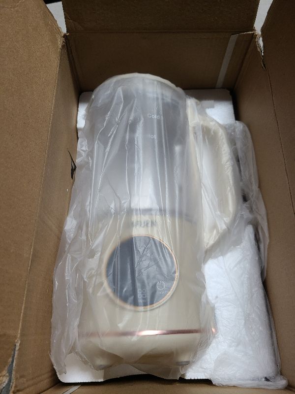 Photo 1 of 40oz Automatic Nut Milk Maker,Soy Milk Maker for Homemade Almond,Oat,Soy Milk,Plant-Based Milk,Soup Maker Machine,Milk Maker Machine with Delay Start/Keep Warm/Self Clean/Boil Water (White)