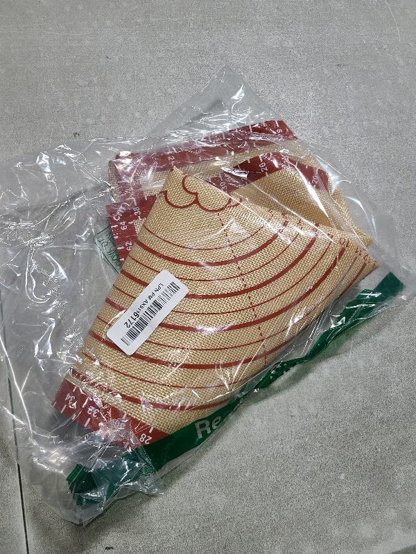 Photo 1 of 26x16 Inch Extra Thick Silicone Baking Mat with Measurements, Non-slip and Reusable - For Cookies, Bread, Pastry