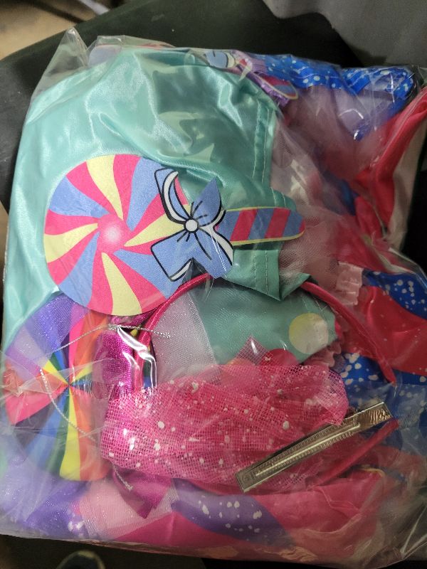 Photo 1 of Candy Land Birthday Party Decorations, Toddler Kids Girls Rainbow Tutu Dress with Hair Hoop Halloween Fancy Dress up Costume Sweet Princess Cosplay Birthday Dresses Purple Pink-Long Sleeve 9-10 Years