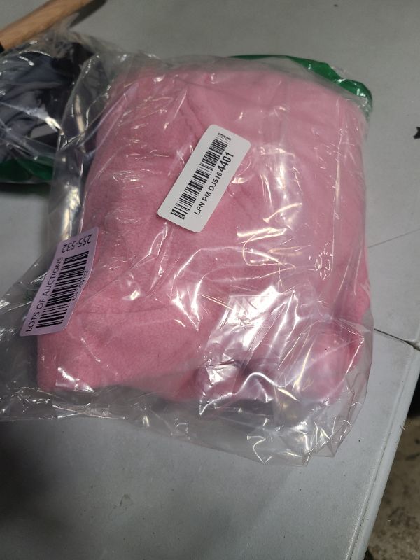 Photo 1 of EXPAWLORER Dog Hoodie with Pocket, Polar Fleece Dog Sweatshirt Fall Cold Winter Sleeveless Sweater with Hood, Warm Cozy Pet Clothes for Small to Large Dogs Boys and Girls (Pink, XXL)