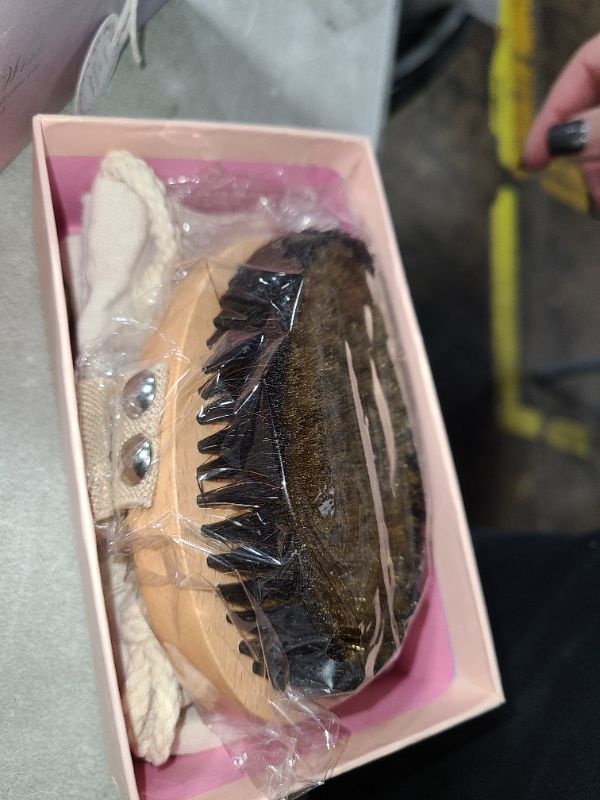 Photo 1 of VERYOND Copper Dry Brushing Body Brush with Ion Charged Bristles Dry Brush, Exfoliating Body Brushs,Reduce Stress
