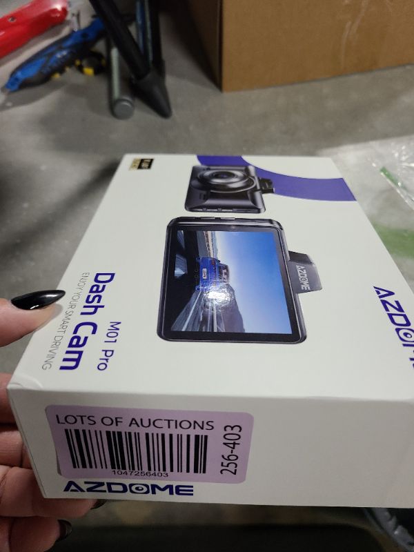 Photo 1 of AZDOME M01 Dual Dash Cam Front and Rear with Free 64GB Card, 3" Screen Dual Dashboard Camera for Car, Built-in ADAS G-Sensor, 24H Parking Mode Car Camera (M01 Pro)