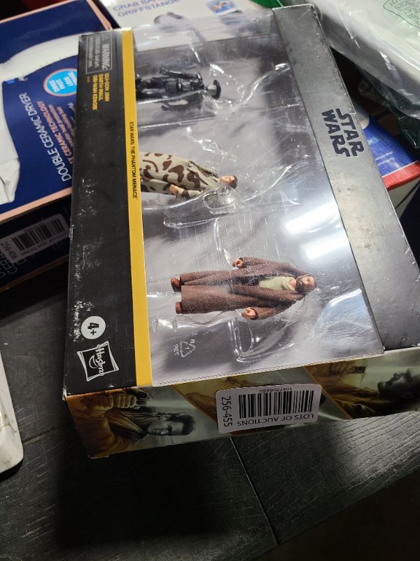 Photo 1 of Star Wars The Black Series Qui-Gon Jinn, Darth Maul, OBI-Wan Kenobi The Phantom Menace 6 Inch Action Figures