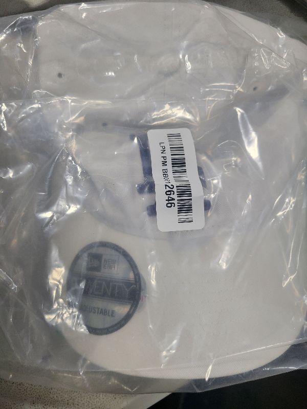Photo 1 of New Era MLB Core Classic 9TWENTY Adjustable Hat Cap One Size Fits All (Los Angeles Dodgers White)